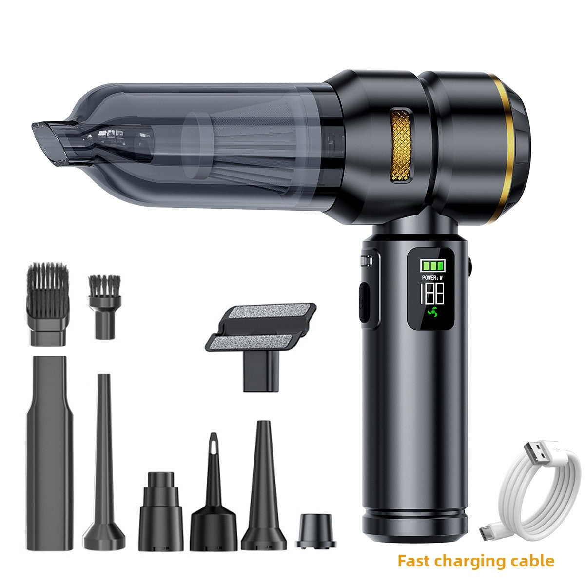 Wireless Car Vacuum Cleaner Set