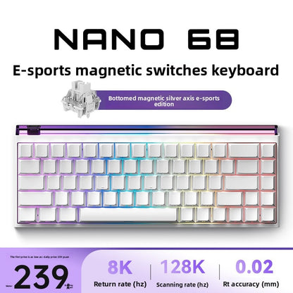 Madlions magnetic switch gaming keyboard 8k
