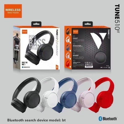 TUNE T510BT Wireless Bluetooth Headphones with Noise Cancellation - ZeeTec Store