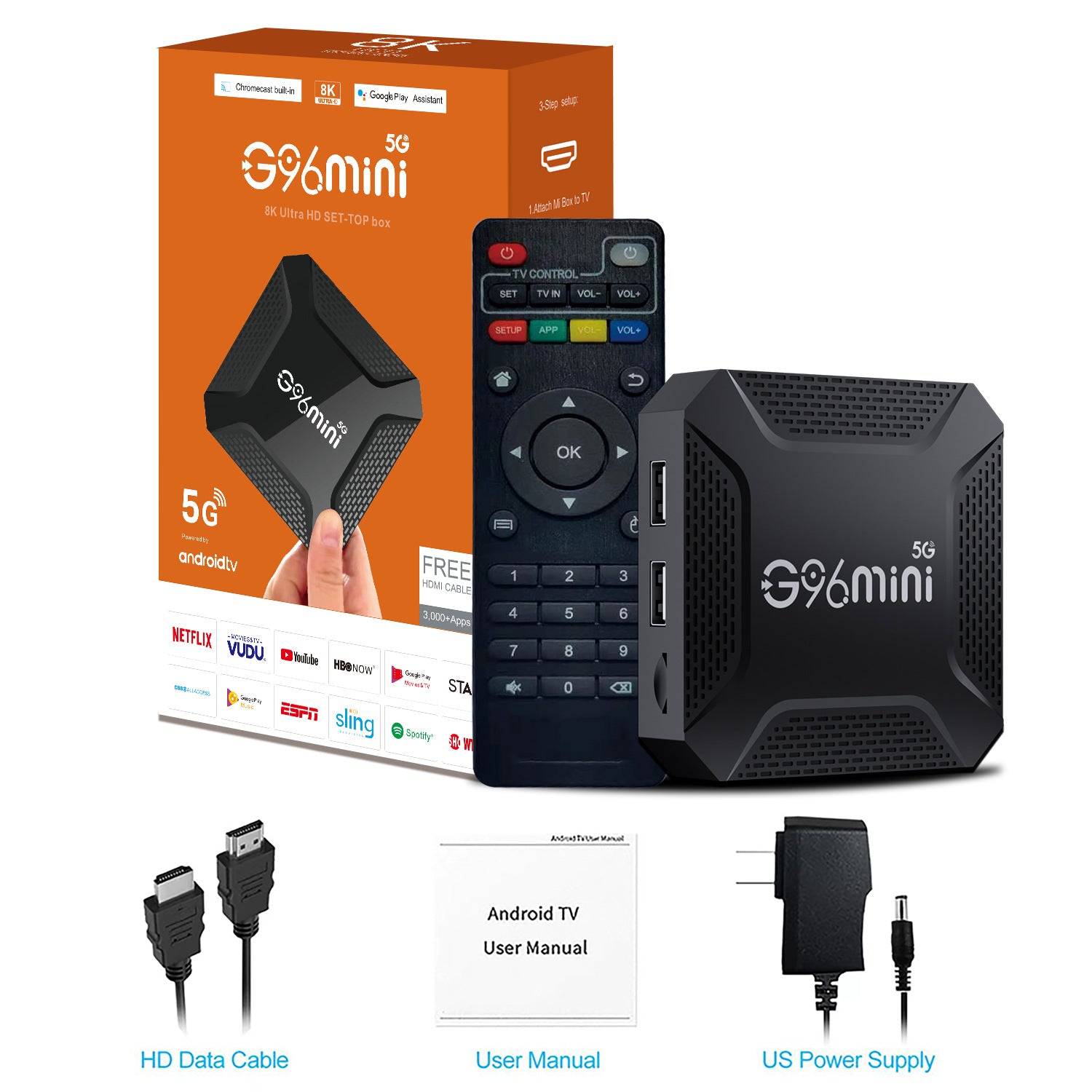 Android TV Box with 8K Support Dual-Band WiFi - ZeeTec Store