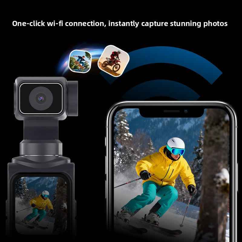 4K Pocket camera Face Track Gimbal Stabilizer