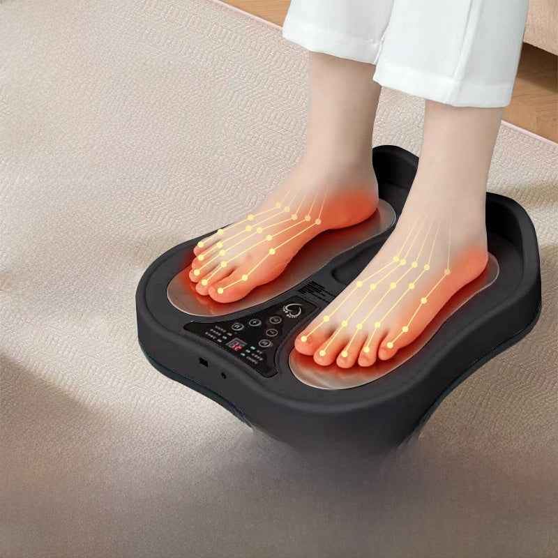 Intelligent Microcurrent Foot Massager with Heating and Pulse Therapy