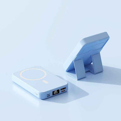 Magnetic Wireless Power Bank with Stand
