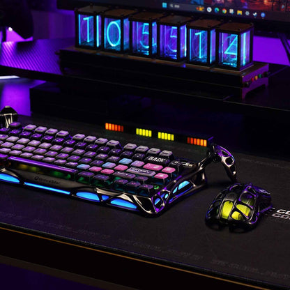 Mercury Wireless Mechanical Gaming Keyboard RGB Backlit