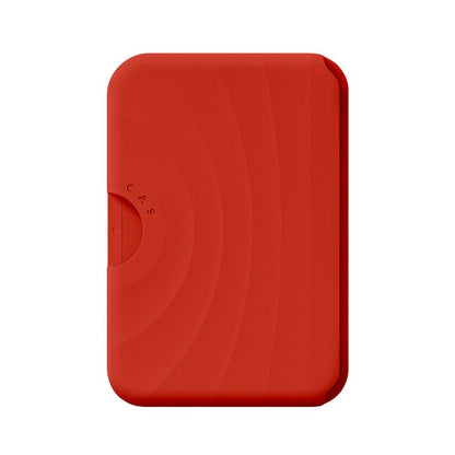 Magnetic Phone Holder with Card Storage
