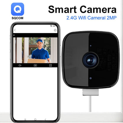WiFi Night Vision Security Camera for Smart Home Surveillance - ZeeTec Store