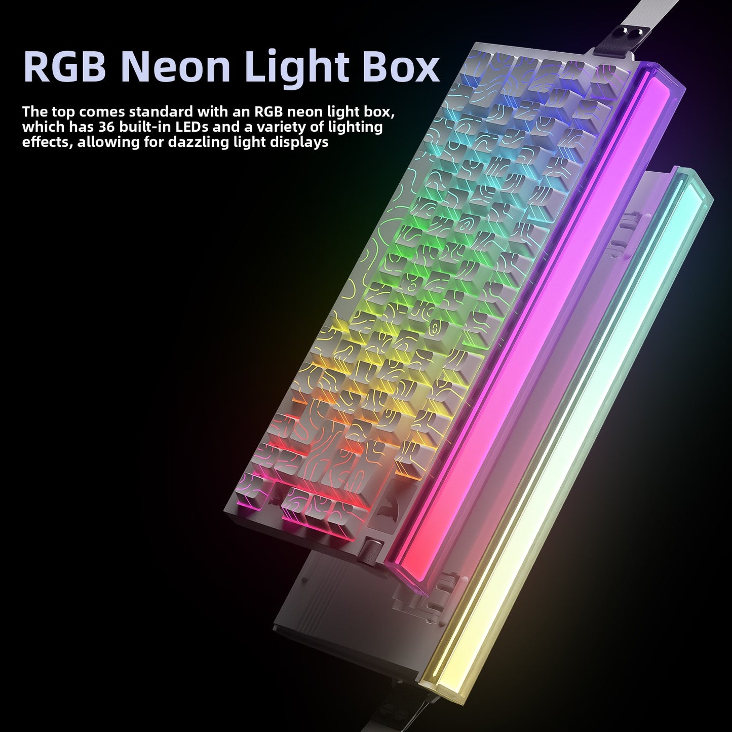 Attack Shark R85 HE Mechanical keyboard with light