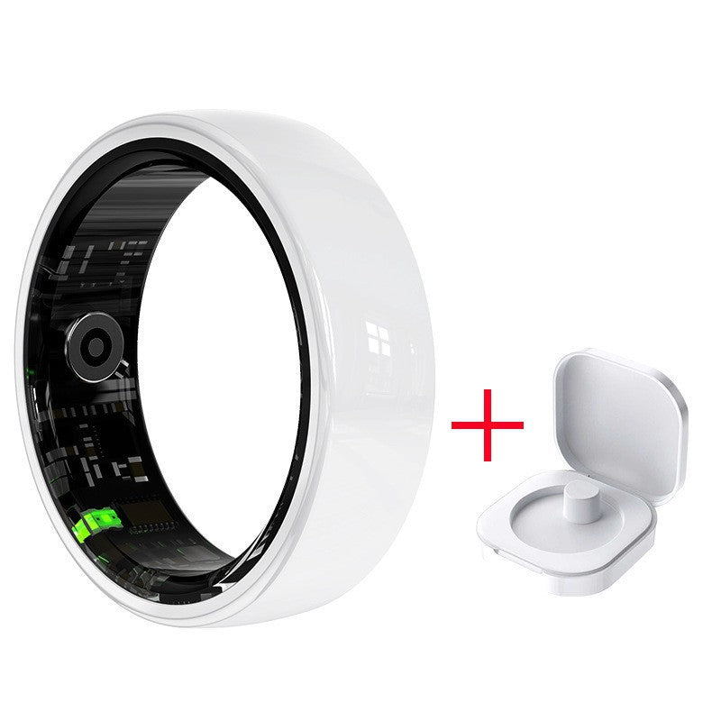 Smart Health Monitoring Ceramic Ring Lightweight Gesture Control