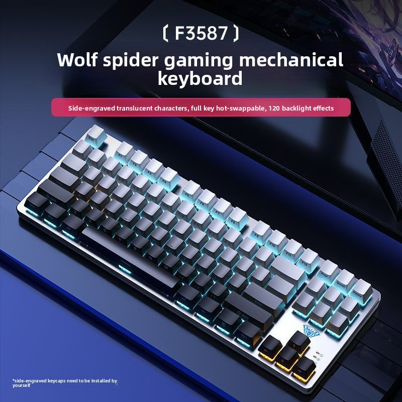 Tarantula F3587 Mechanical Keyboard - Wired Performance for Gamers