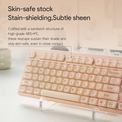 Furycube IP108 Mechanical Feel Wireless Keyboard with RGB Backlight