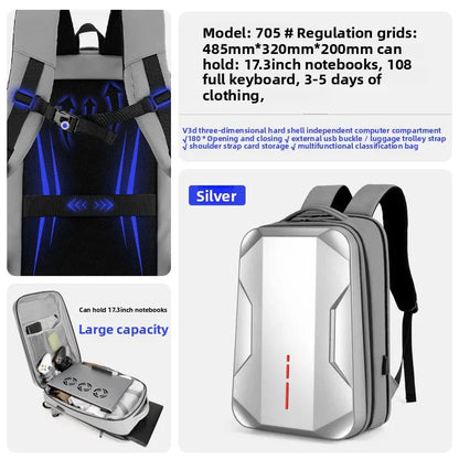 Hard Shell Laptop Backpack with Keyboard Compartment - Ultimate Protection & Organization - ZeeTec Store