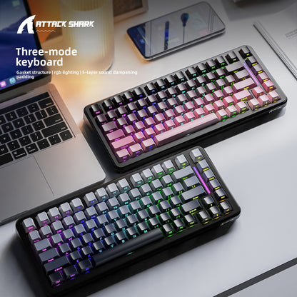 Attack Shark M86 Wireless Gaming Keyboard - RGB Mechanical Gaming Keyboard
