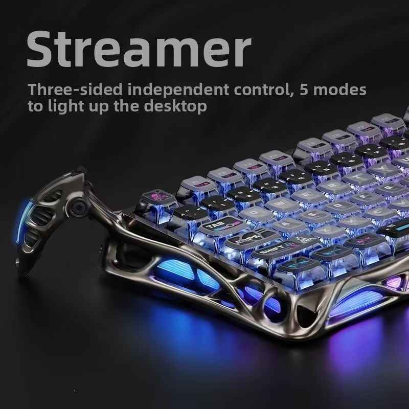 Mercury Wireless Mechanical Gaming Keyboard RGB Backlit