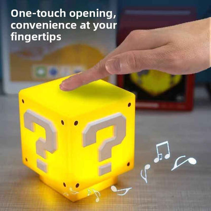Mario Question Mark LED Sound Night Light