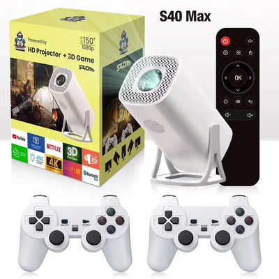 Home Theater Projector - High-Resolution Projection for Gaming & 150-Inch Screens - ZeeTec Store