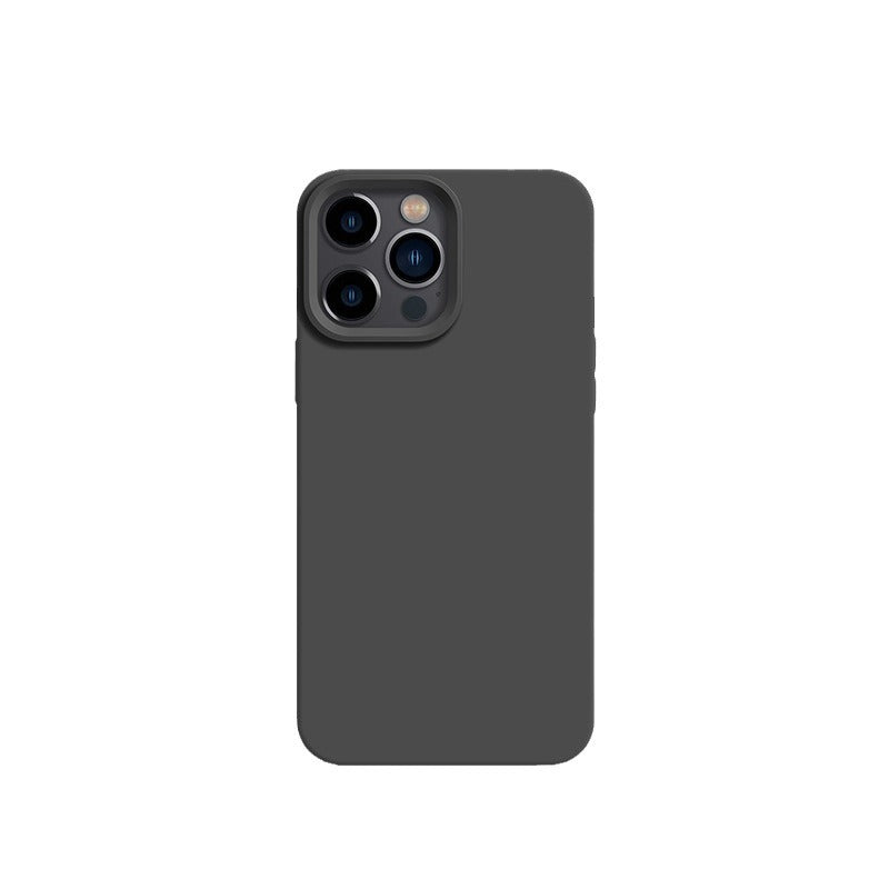New Liquid Silicone Solid-Color Phone Case Shockproof