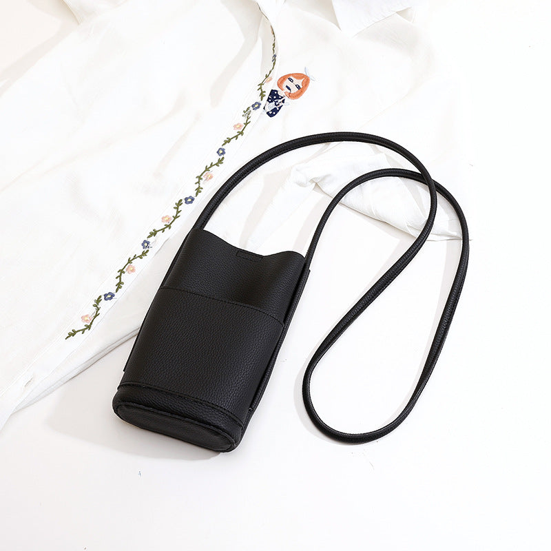 Women Soft Leather Crossbody Phone Bag