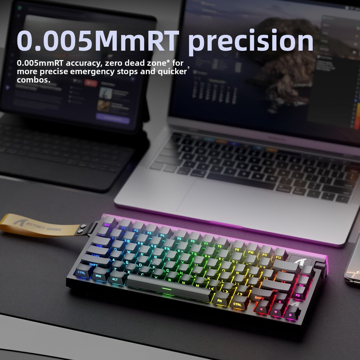 Attack Shark R85 HE Mechanical keyboard with light