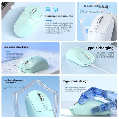 Wireless Computer Mouse - Ergonomic Design and Long Battery Life - ZeeTec Store