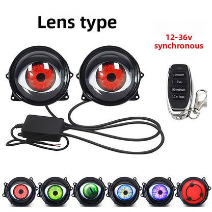 Car lens headlight Dynamic LED Design Eye