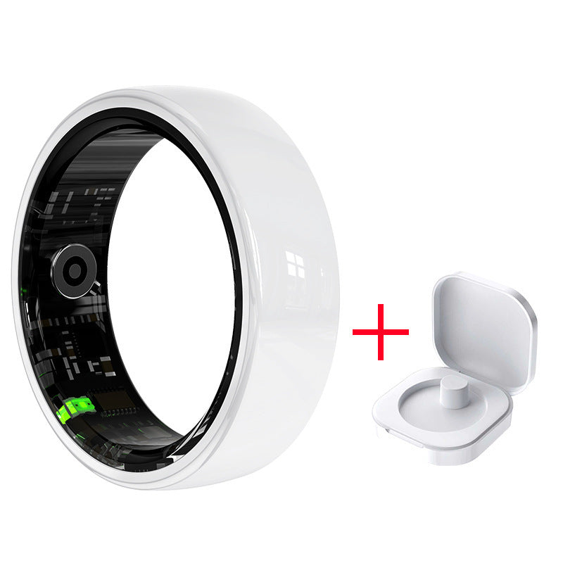 Smart Health Monitoring Ceramic Ring Lightweight Gesture Control