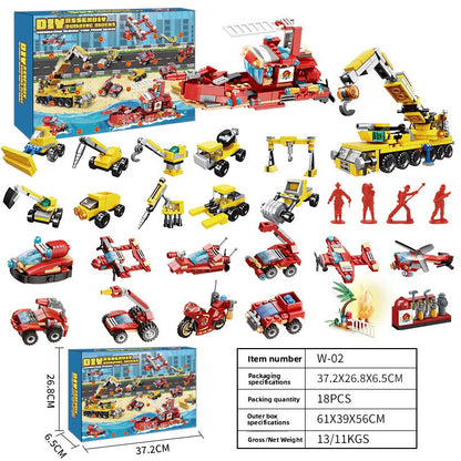 Christmas DIY Building Blocks Set Festive Gifts