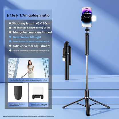 Telescopic Bluetooth Tripod with Remote