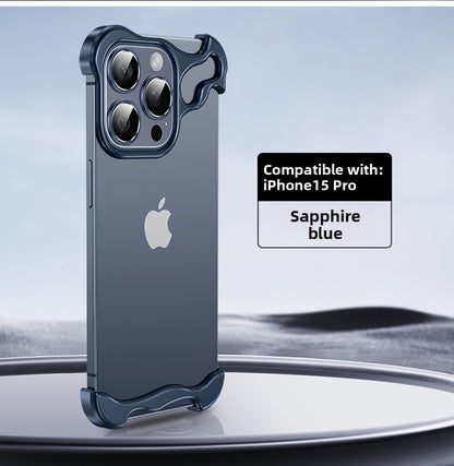 Metal Frameless Phone Case with HD Lens Protection
