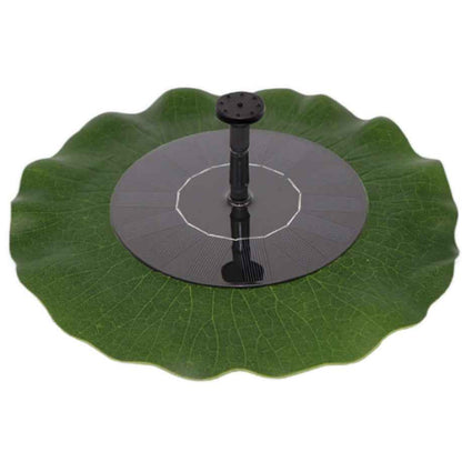 Solar Powered Floating Water Fountain