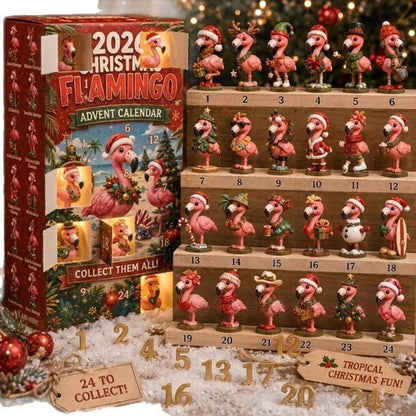 2026 Christmas Countdown Advent Calendar Acrylic Pendant Blind Box Festive Gift