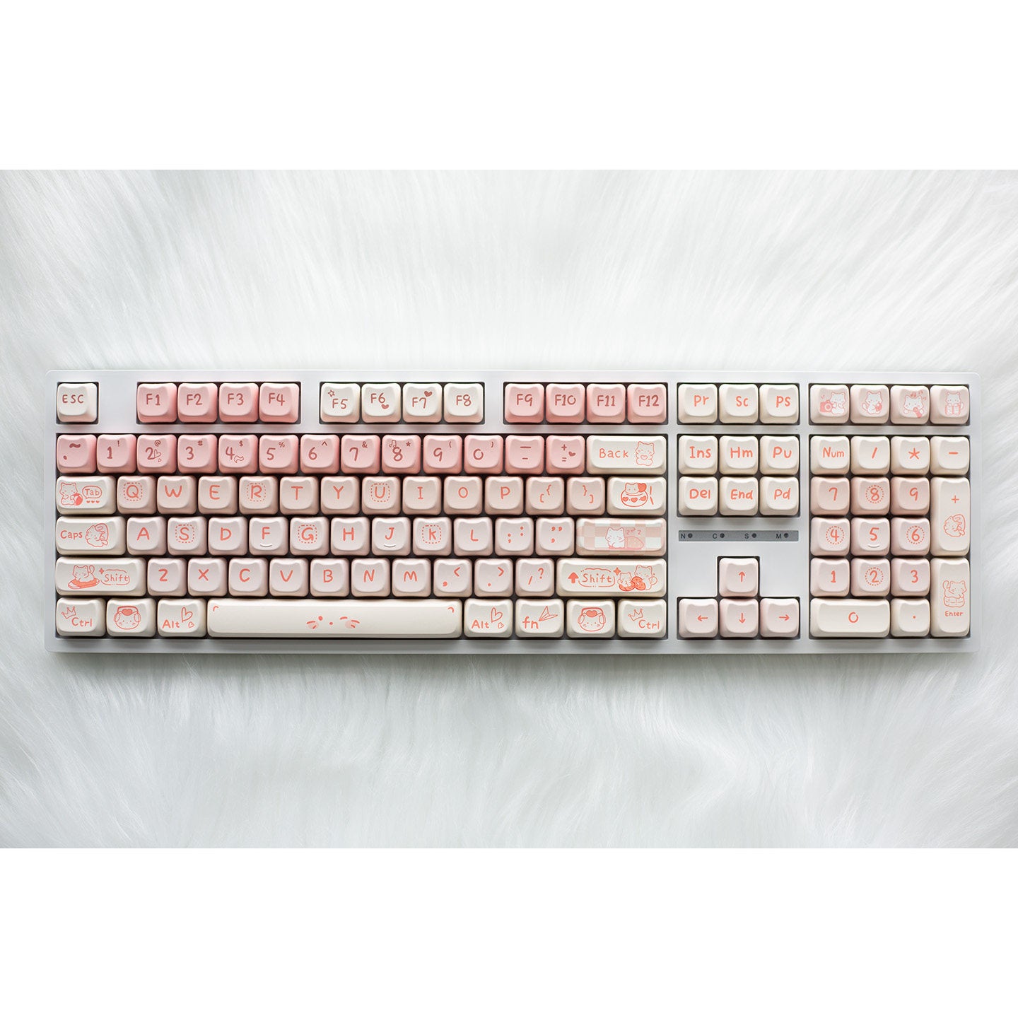 Mechanical Keyboard Tri-mode wired, wireless, and Bluetooth silent
