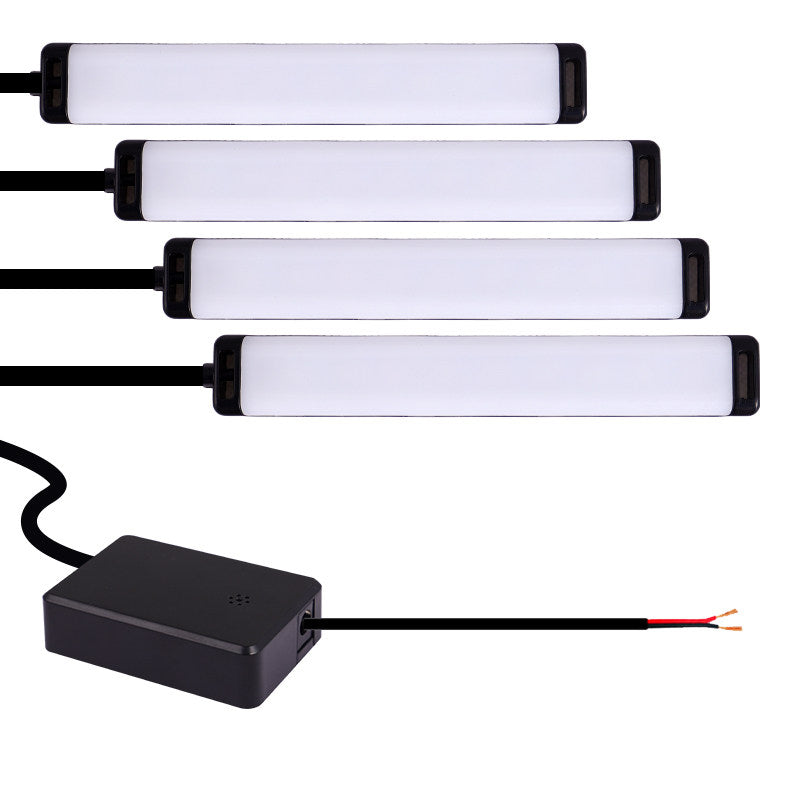 Car Interior LED Ambient Lighting with App and Sound Control