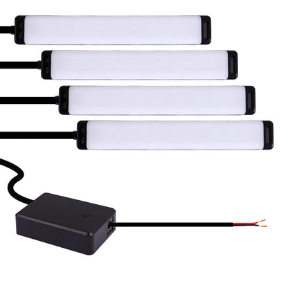 Car Interior LED Ambient Lighting with App and Sound Control