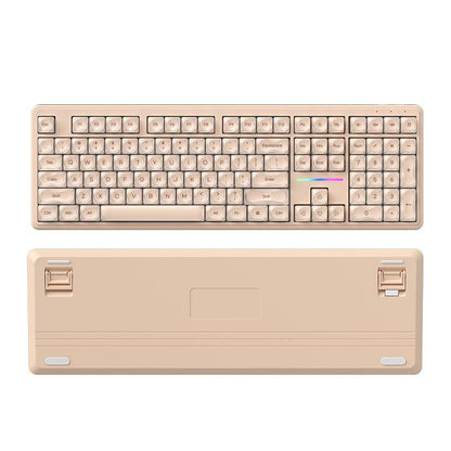 Furycube IP108 Mechanical Feel Wireless Keyboard with RGB Backlight