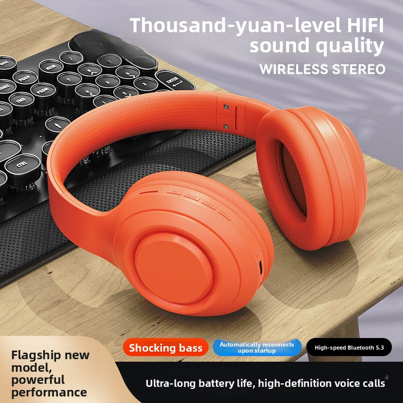 Wireless Bluetooth Headphones, Experience deep, powerful bass for an immersive audio experience with auto noise cancellation