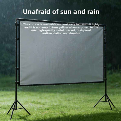 Portable Dual Stand Projector Screen