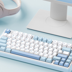 Aula F75 Custom Mechanical Keyboard Gasket Structure Hot-Swappable RGB Backlight