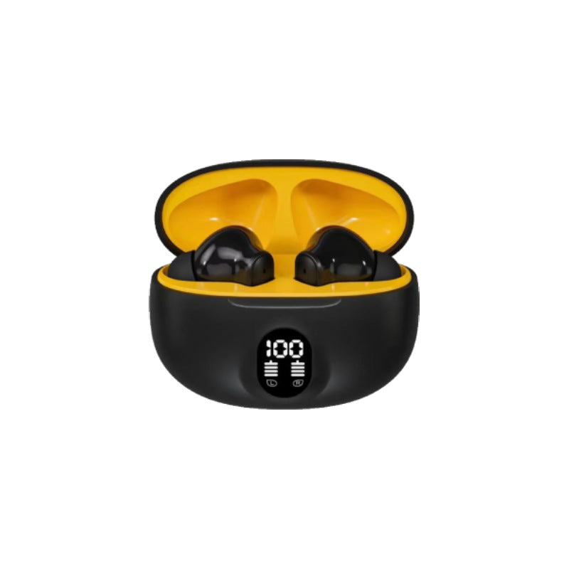 High Sound Quality Bluetooth Headset with Digital Display and Stereo Sound, Sporty Style & Life Waterproof, Long Battery Life, High Sound Quality,