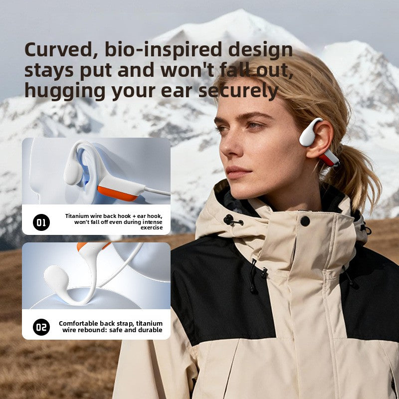 Open-Ear Air Conduction Bluetooth Headphones Stereo Sound