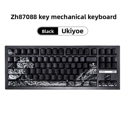 ZORNHER ZH870 Wireless Gaming Keyboard Three-Mode Full-Key Hot-Swappable