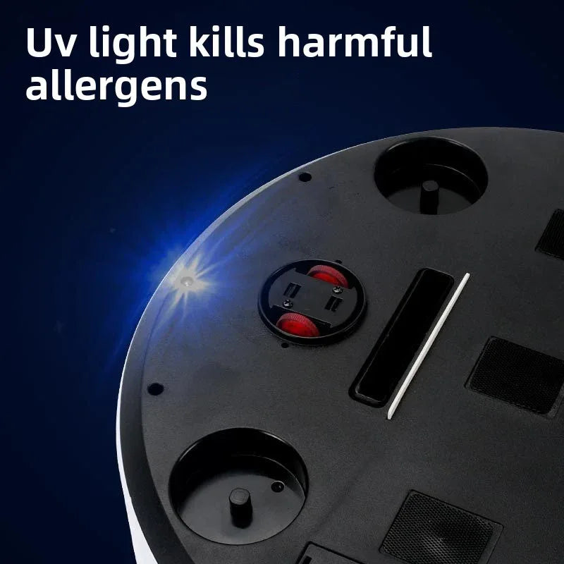 Multifunctional Robotic Vacuum Cleaner with UV Sterilization for Deep Cleaning - ZeeTec Store