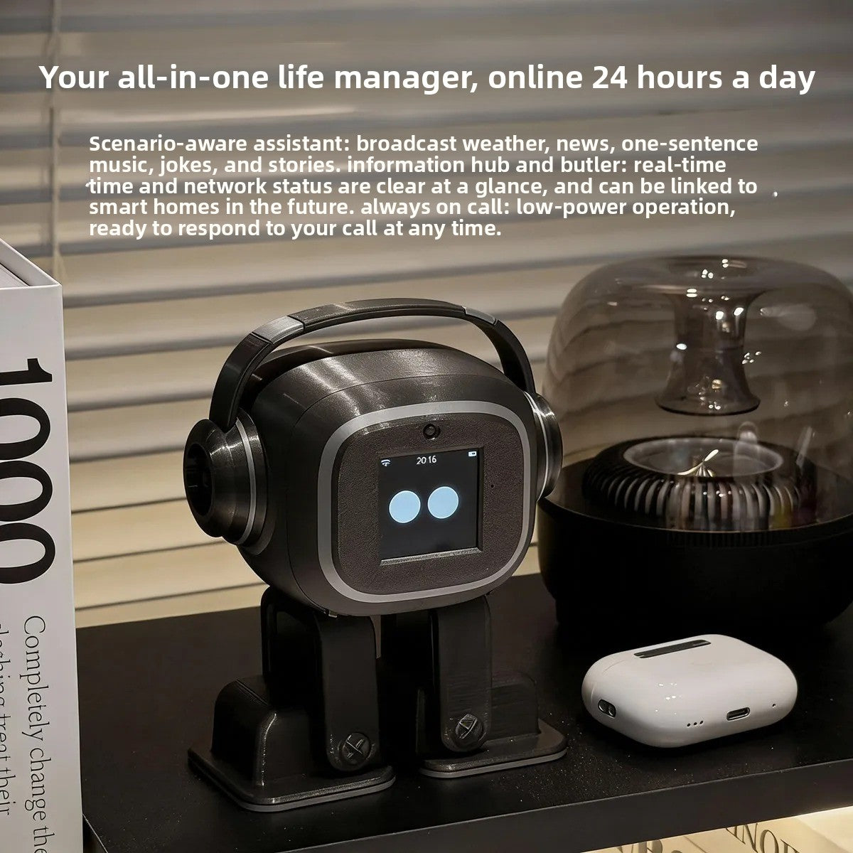 AI Interactive Desktop Robot Music Dance Smart