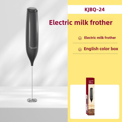 Rechargeable Handheld Electric Mixer with Interchangeable heads for mixing, frothing, and blending tasks