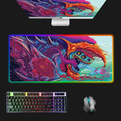 RGB Gaming Mouse Pad with LED Lighting for Enhanced Gameplay - ZeeTec Store
