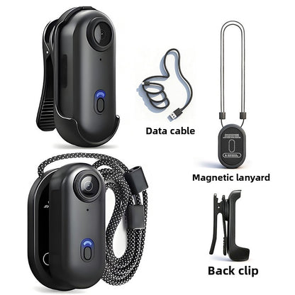 Wireless WiFi Action Camera with Magnetic Clip