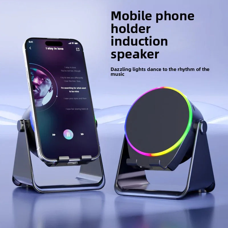 Multifunctional Bluetooth Speaker with Phone Holder for Ultimate Convenience - ZeeTec Store