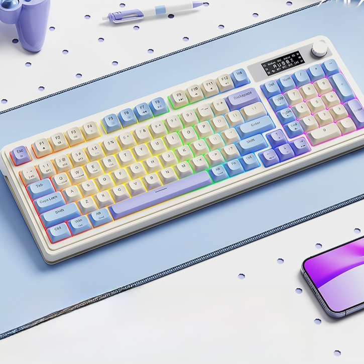 Wolf Spider S99 Keyboard for Ultimate Gaming Experience - Wireless Mechanical Feel