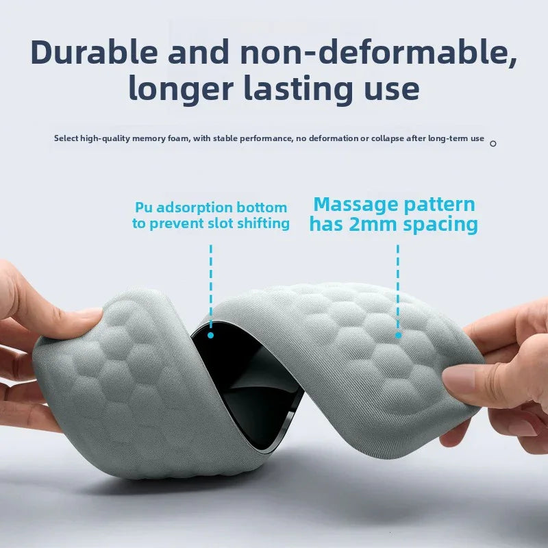 Ergonomic Keyboard Wrist Rest with Mouse Pad for Ultimate Comfort - ZeeTec Store