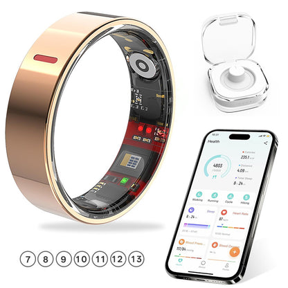 Smart Health Monitoring Ring with Sleep Tracking