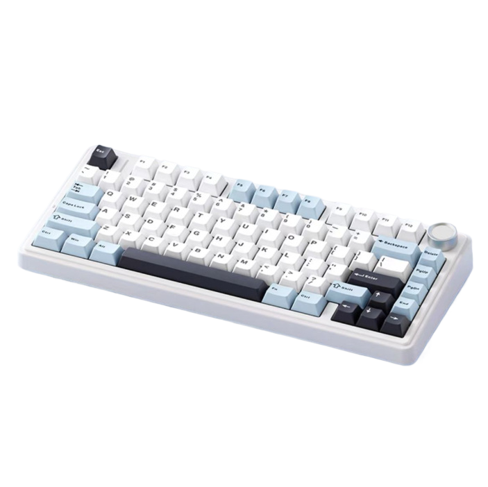 Aula F75 Custom Mechanical Keyboard Gasket Structure Hot-Swappable RGB Backlight